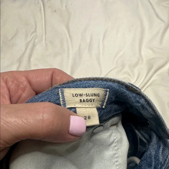Madewell Low Slung Baggie Jeans - Picture 7 of 11